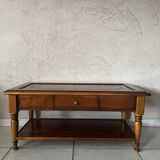 Cherry wood coffee table