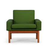 Green AP34/1T armcchair by Hans J. Wegner for A.P. Stolen, 1960s