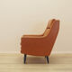 Orange armchair, Danish design, 1970s, made in Denmark