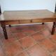 Antique coffee table with 1 drawer, 130×74cms