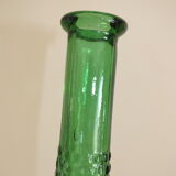 Empoli Italian glass bottle vase without cap