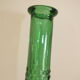 Empoli Italian glass bottle vase without cap