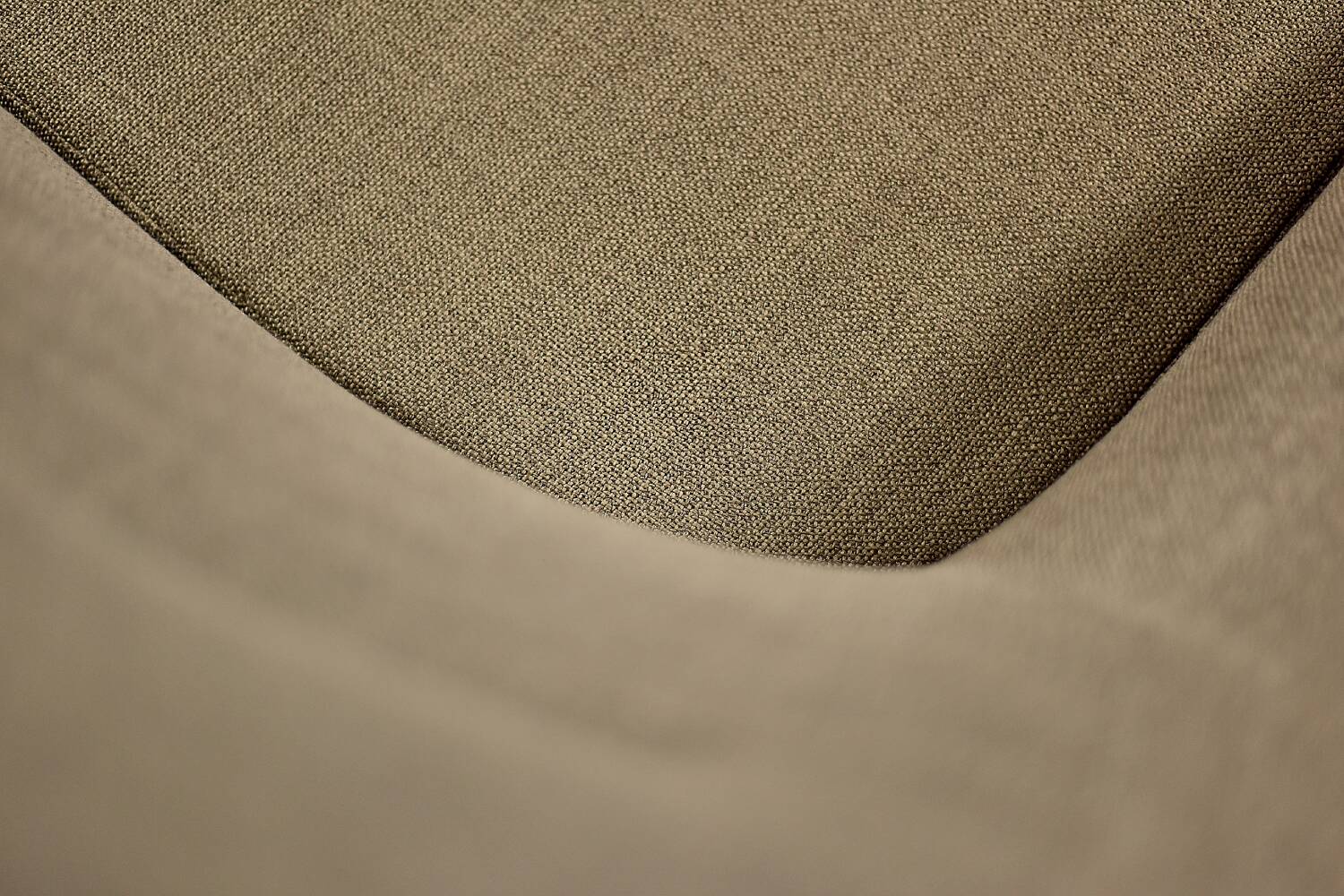 Mid-Century Scandinavian Modern 2Seater Brown Fabric Grace Sofa  from Ikea