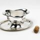 Christofle silver-plated gravy boat – in the style of the Vendôme Filet model