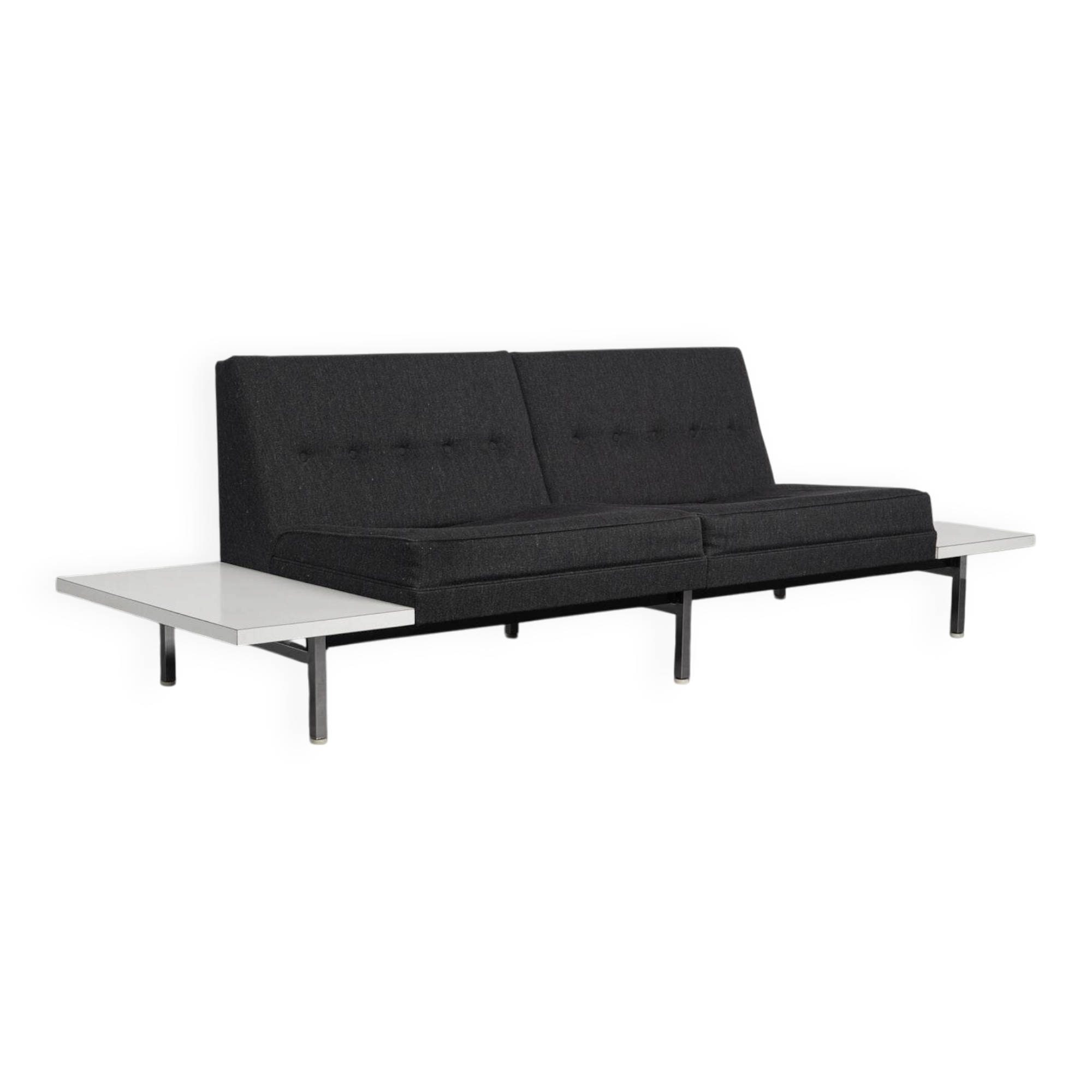 2-seater sofa with side tables by George Nelson for Herman Miller, USA, 1960s – I
