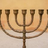 Vintage brass chandelier 7 branches