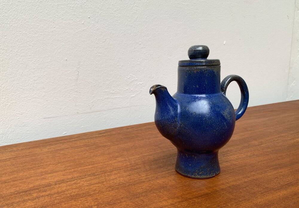 Ceramic teapot from mid-century Germany by Meike Falck Nicolaisen, 1960s.