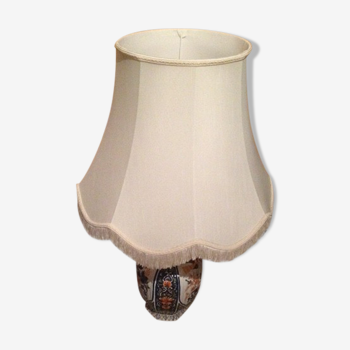 Provencal lamp h80cm with fringe hat