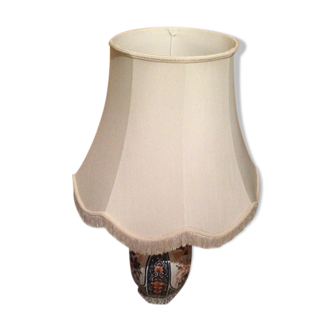 Provencal lamp h80cm with fringe hat