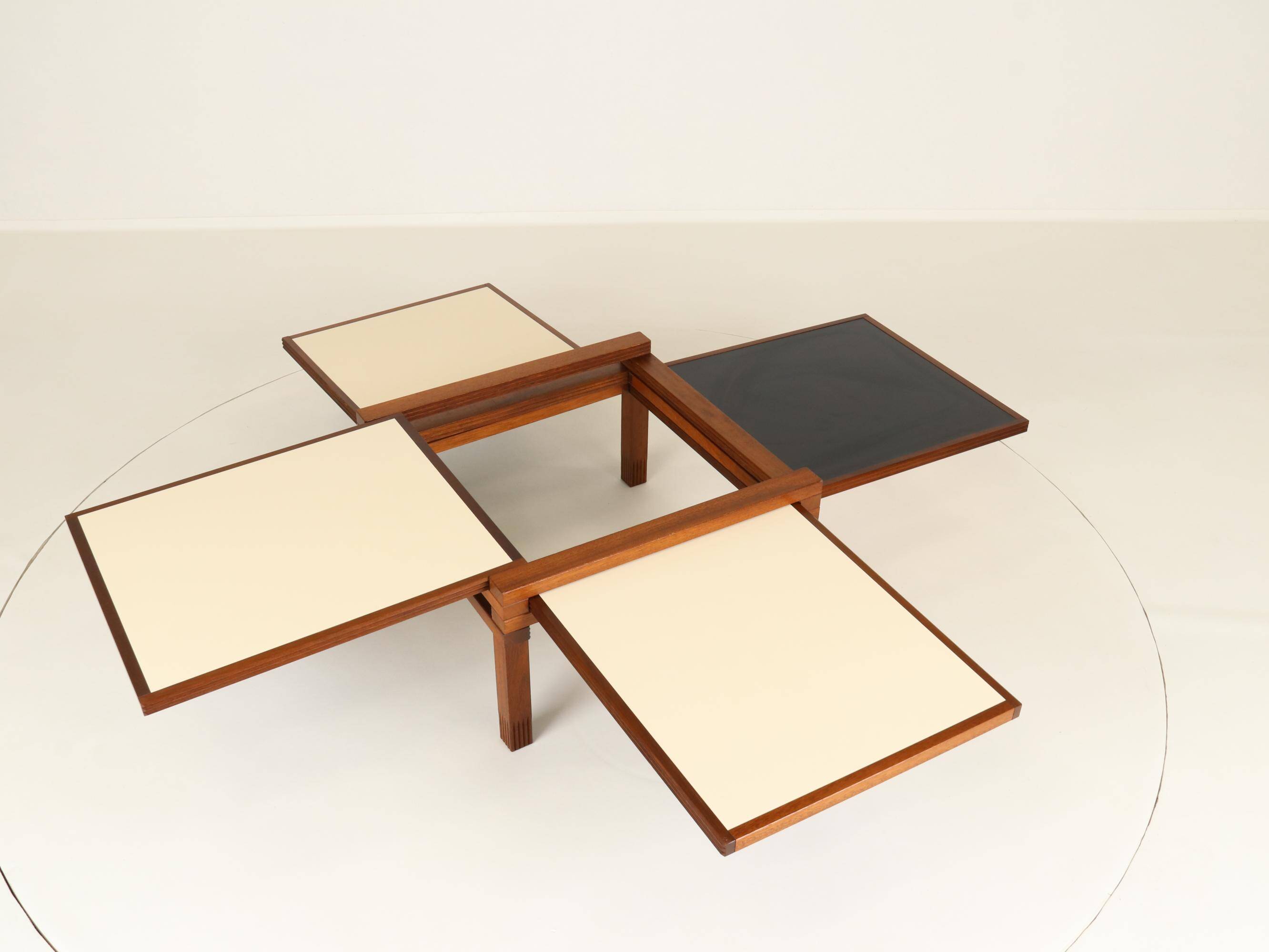 Coffee table model PAR 4 by Bernard Vuarnesson, Italy, 1970s