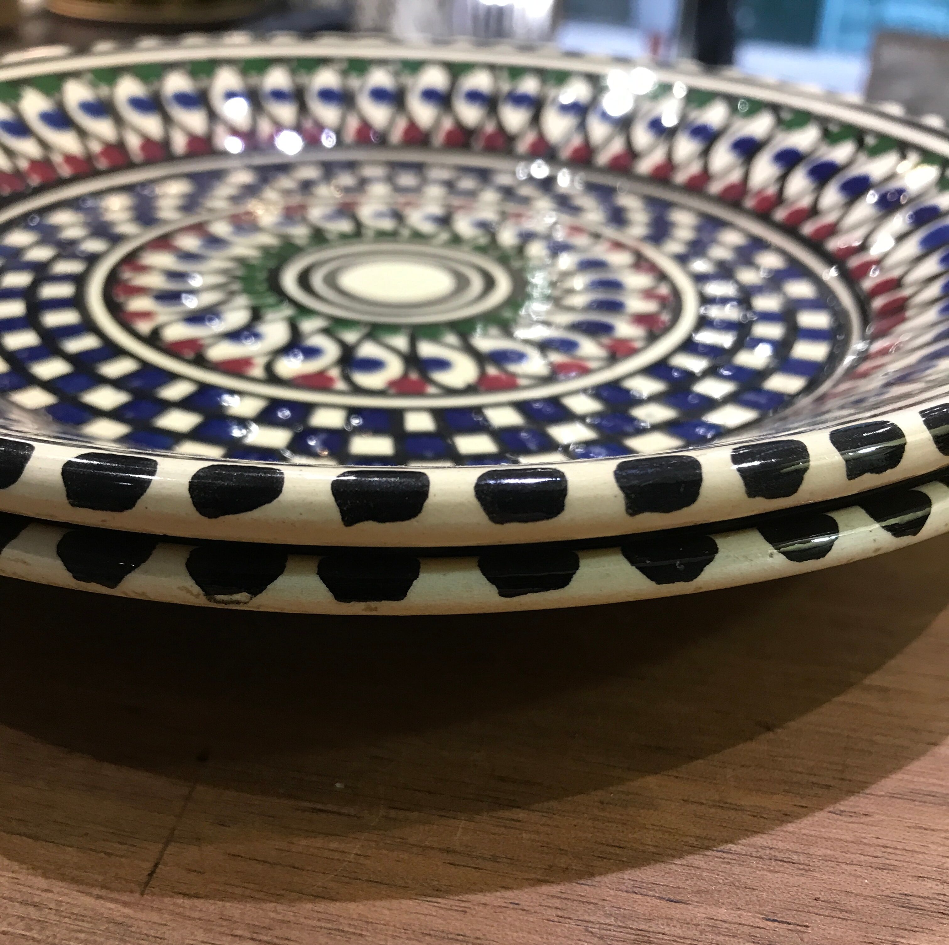 Oriental plate Morocco