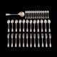 Vintage Ercuis cutlery set of 37 pieces, Chinon model.