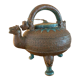 Théière décorative tripode