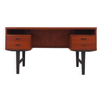 Teak desk, Danish design, 1970s, production: Denmark