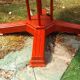 Antique cast iron art deco bistro garden table