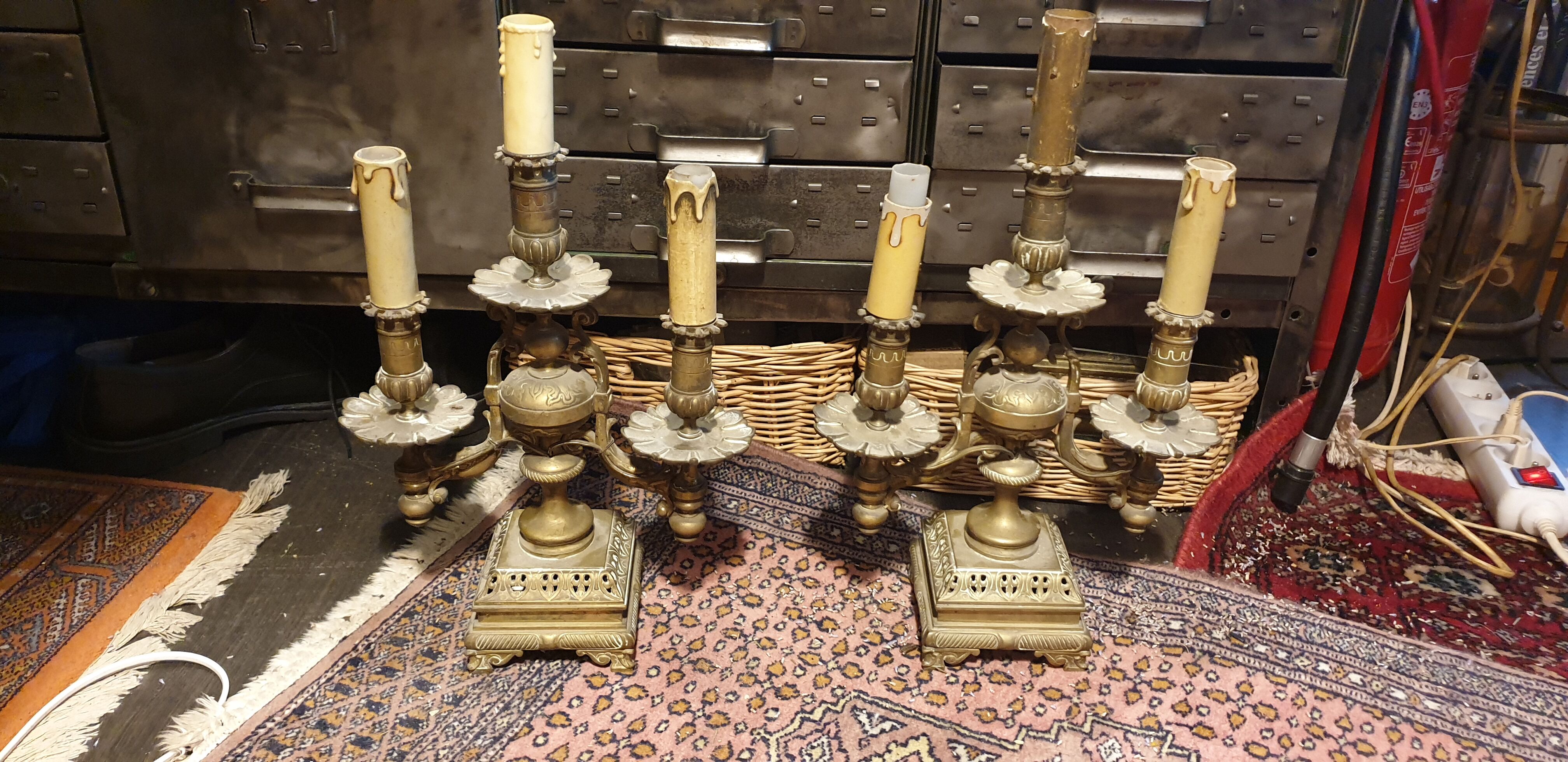 Pair of candlesticks