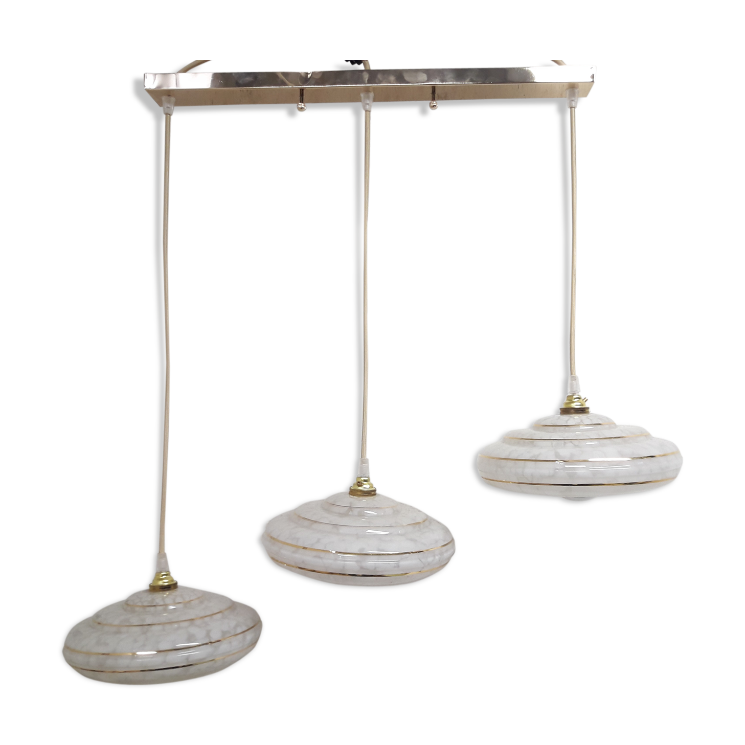 Suspension vintage art déco
