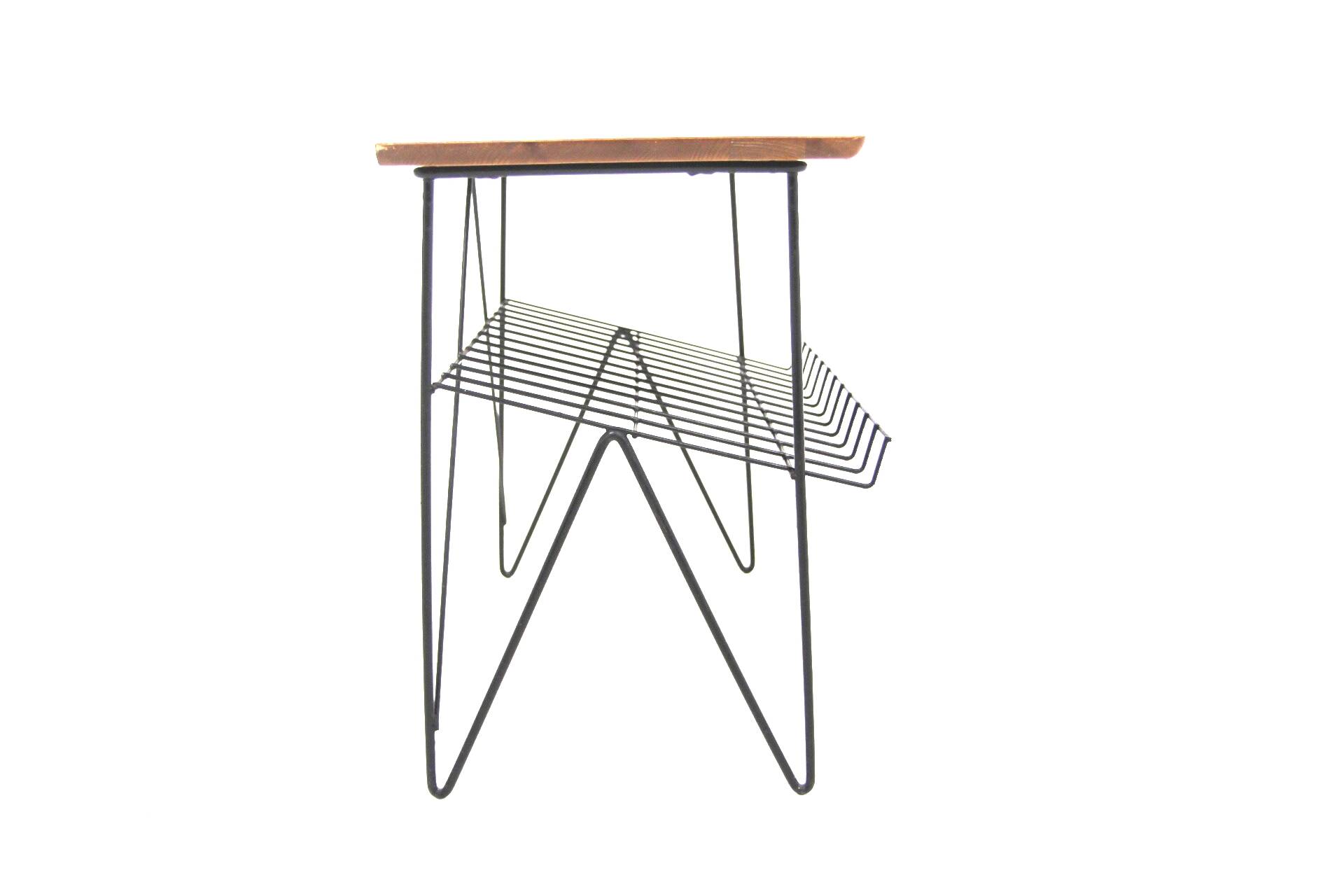 Scandinavian teak "stringbord" side table, Sweden, 1950