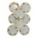 Set of porcelain plates Moulin des Loups