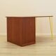 Teak desk, Danish design, 1970s, manufactured by Bornholm Møbelfabrik