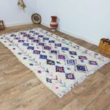 Handmade moroccan berber rug 217 x 117 cm