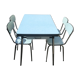 Table formica et 4 chaises