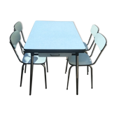 Table formica et 4 chaises