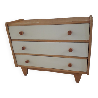 Toy doll dresser and furniture