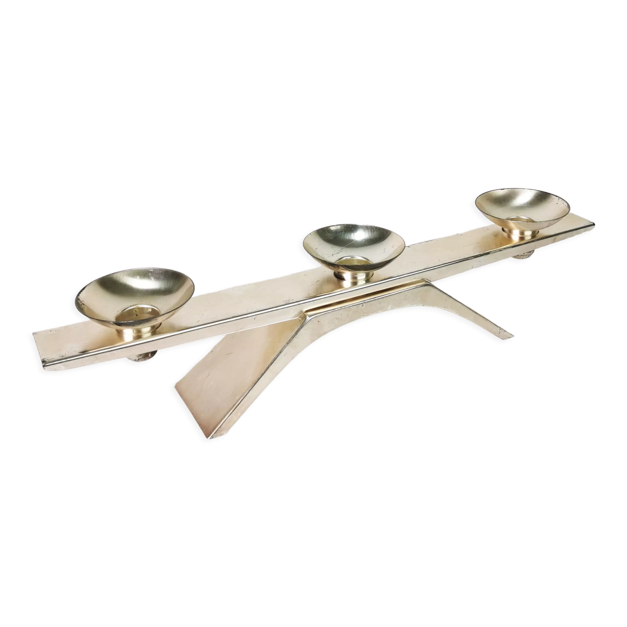 Candlestick, WMF, designed by Kurt Radke, 1960s