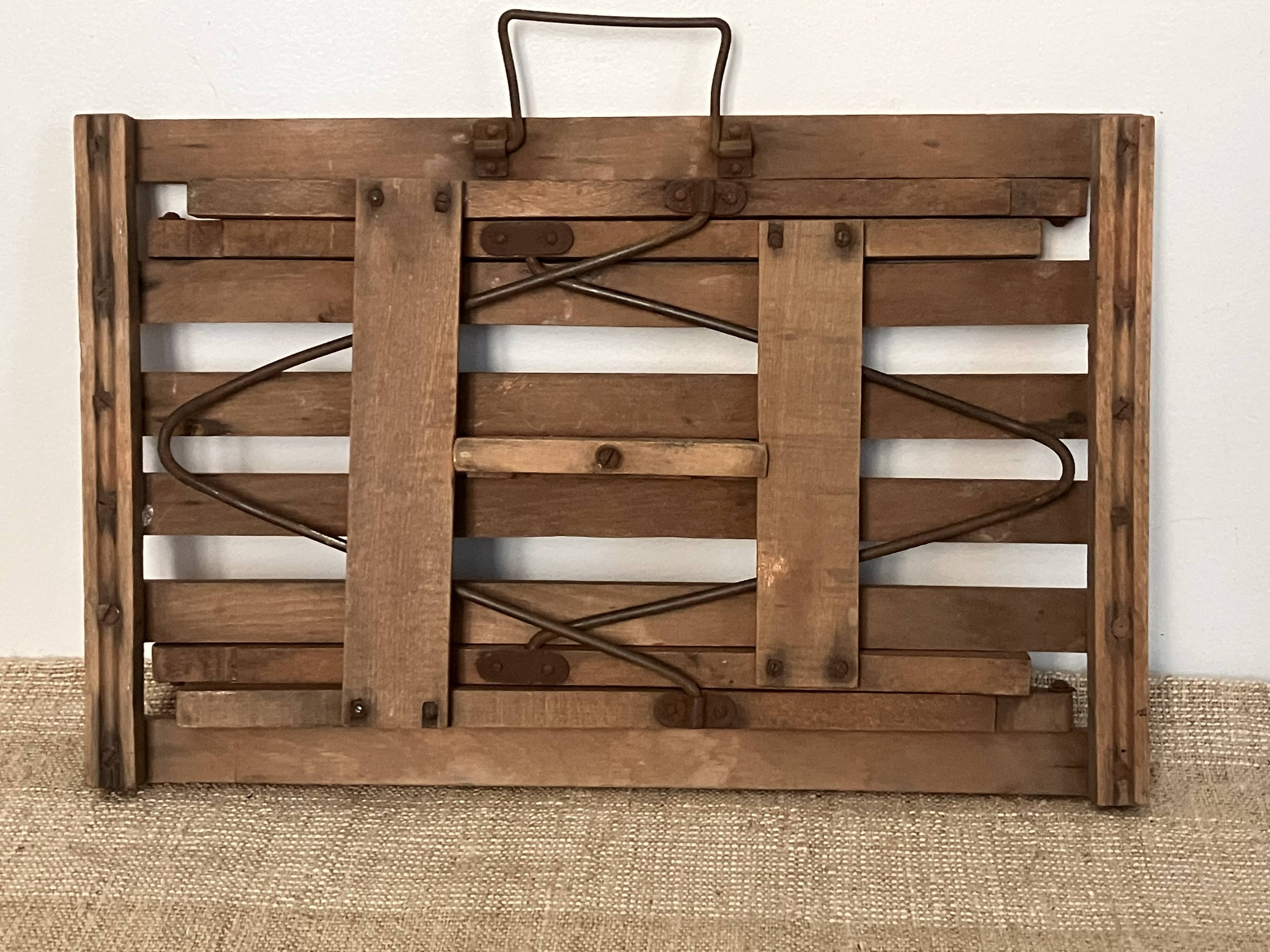 Folding stool for fisherman or painter