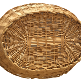 Natural wicker pan