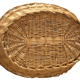 Natural wicker pan