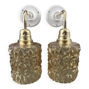 Paire d’appliques murales