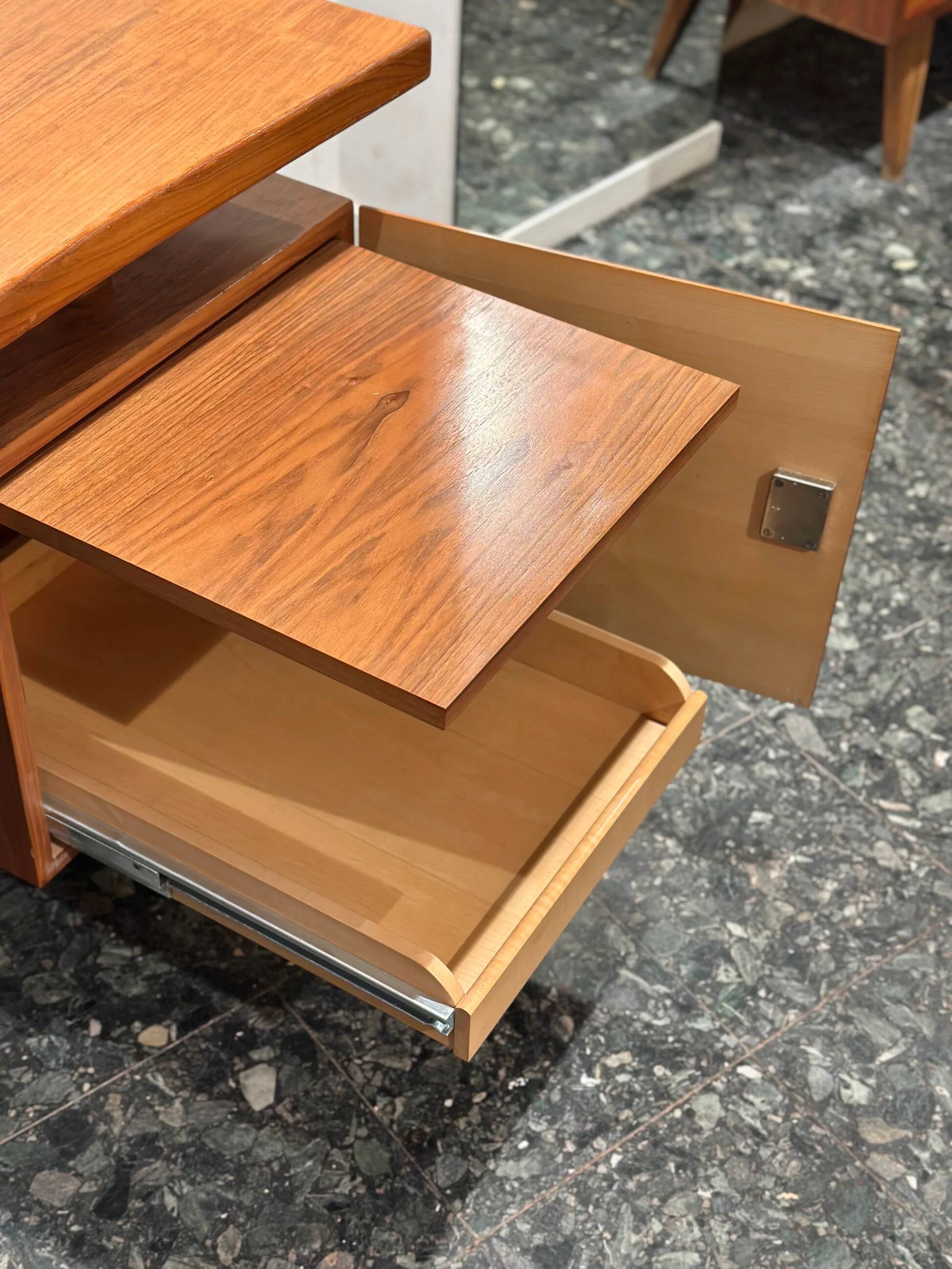 Midcentury Teak Danish executive desk