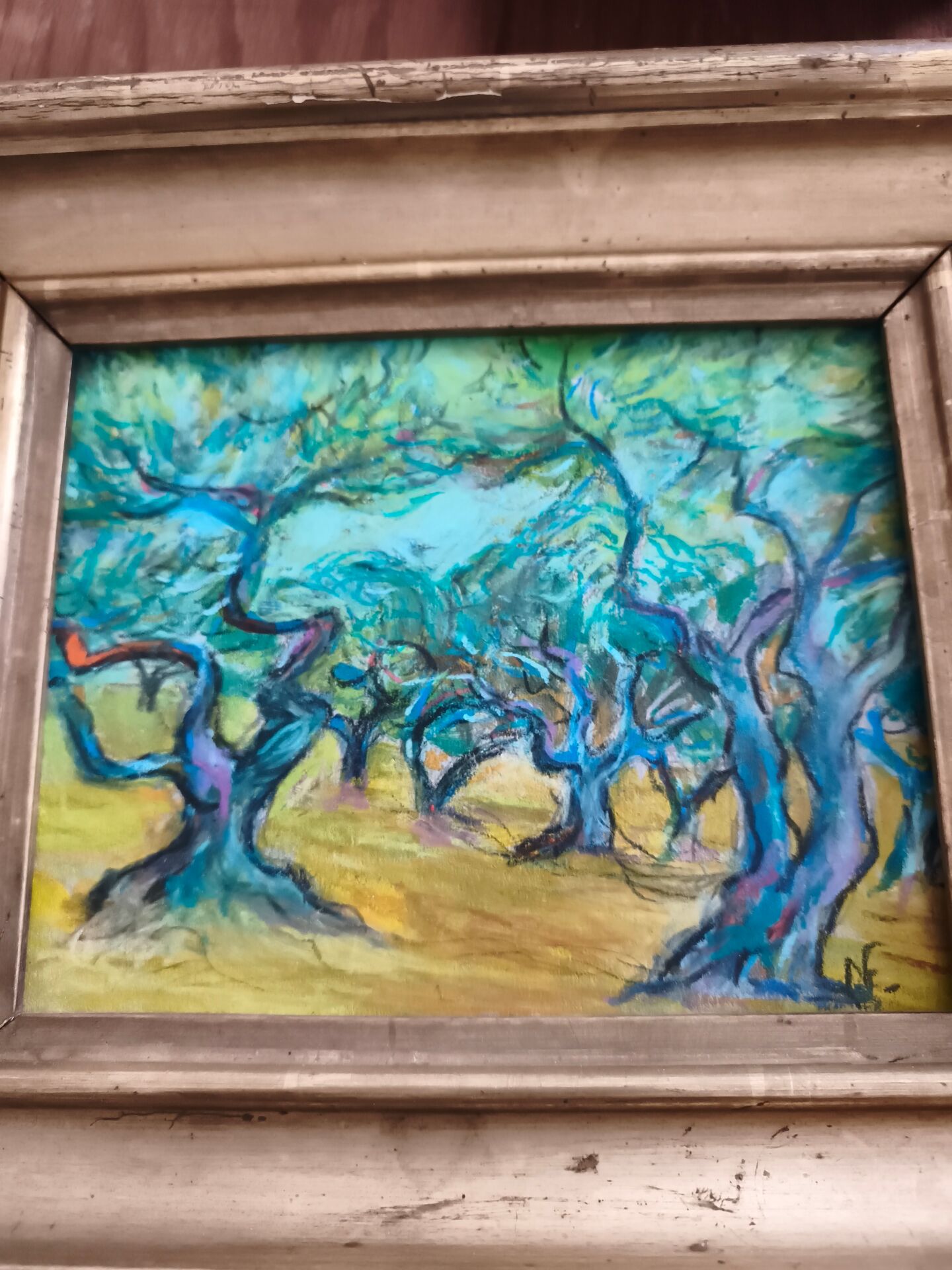 Tableau inspiration Impressioniste.