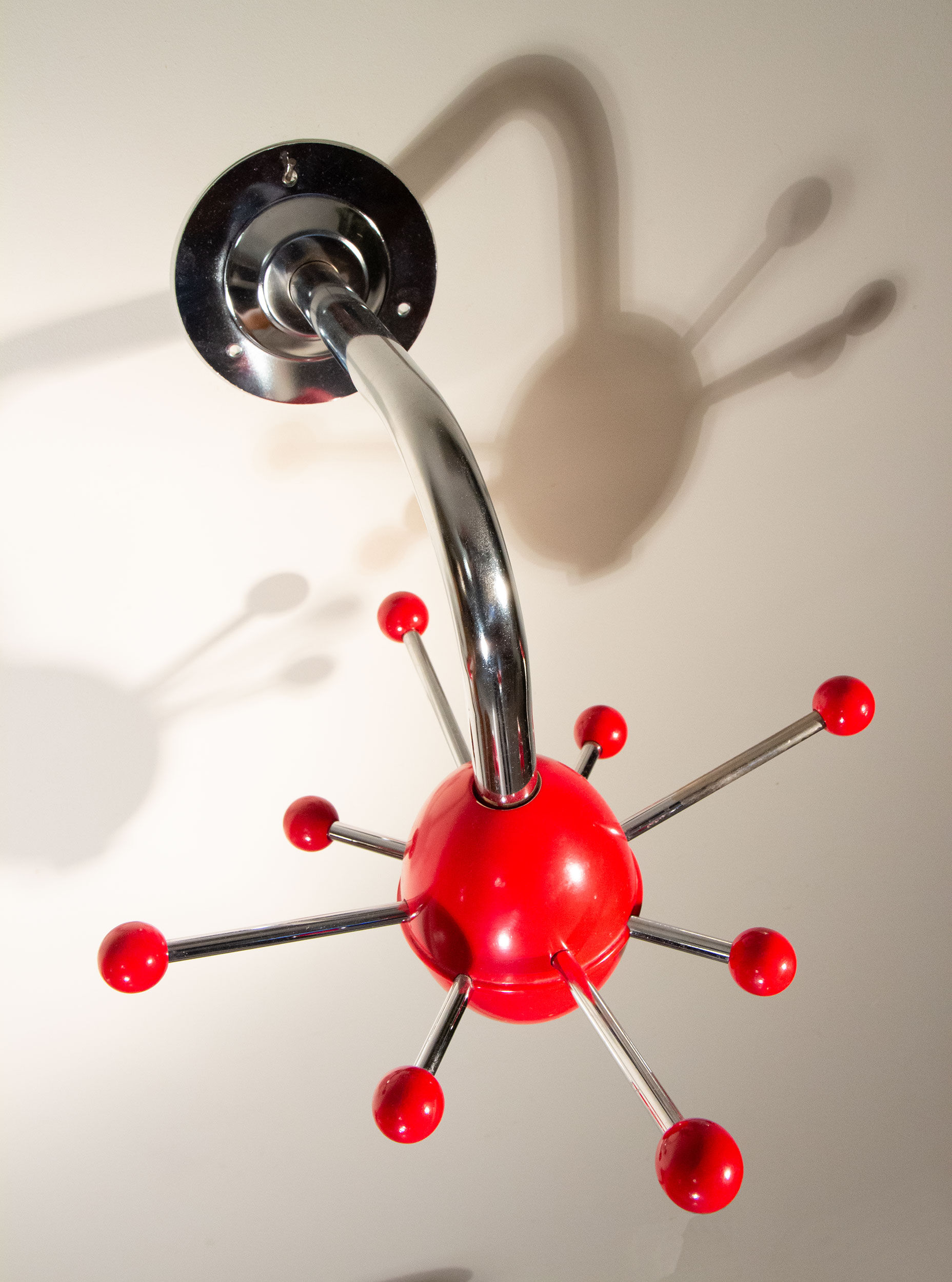 Sputnik wall coat rack