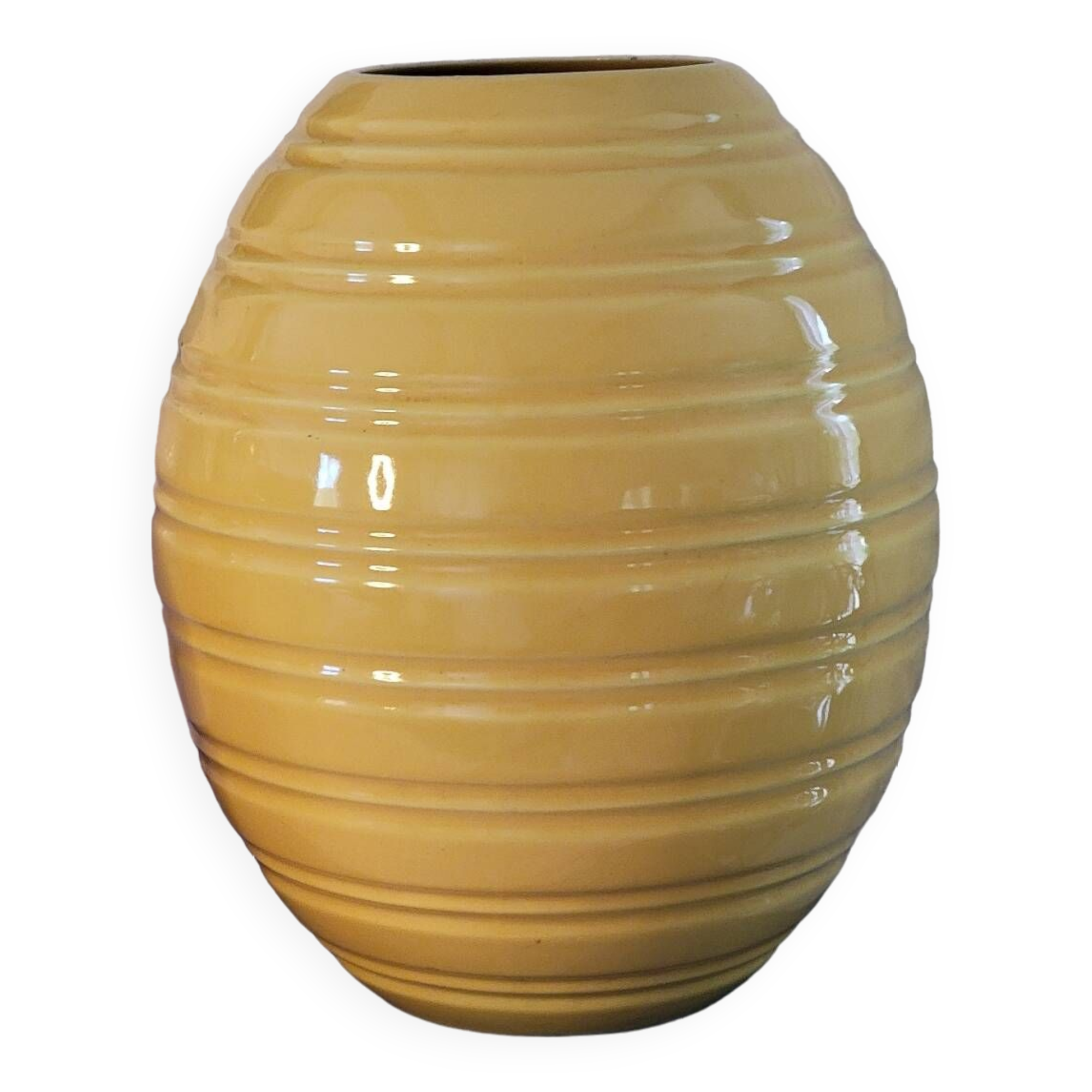 Yellow vase