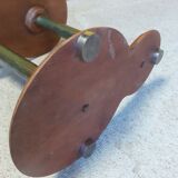 Shelf - old plant door, oak and metal