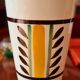 Gien earthenware vase