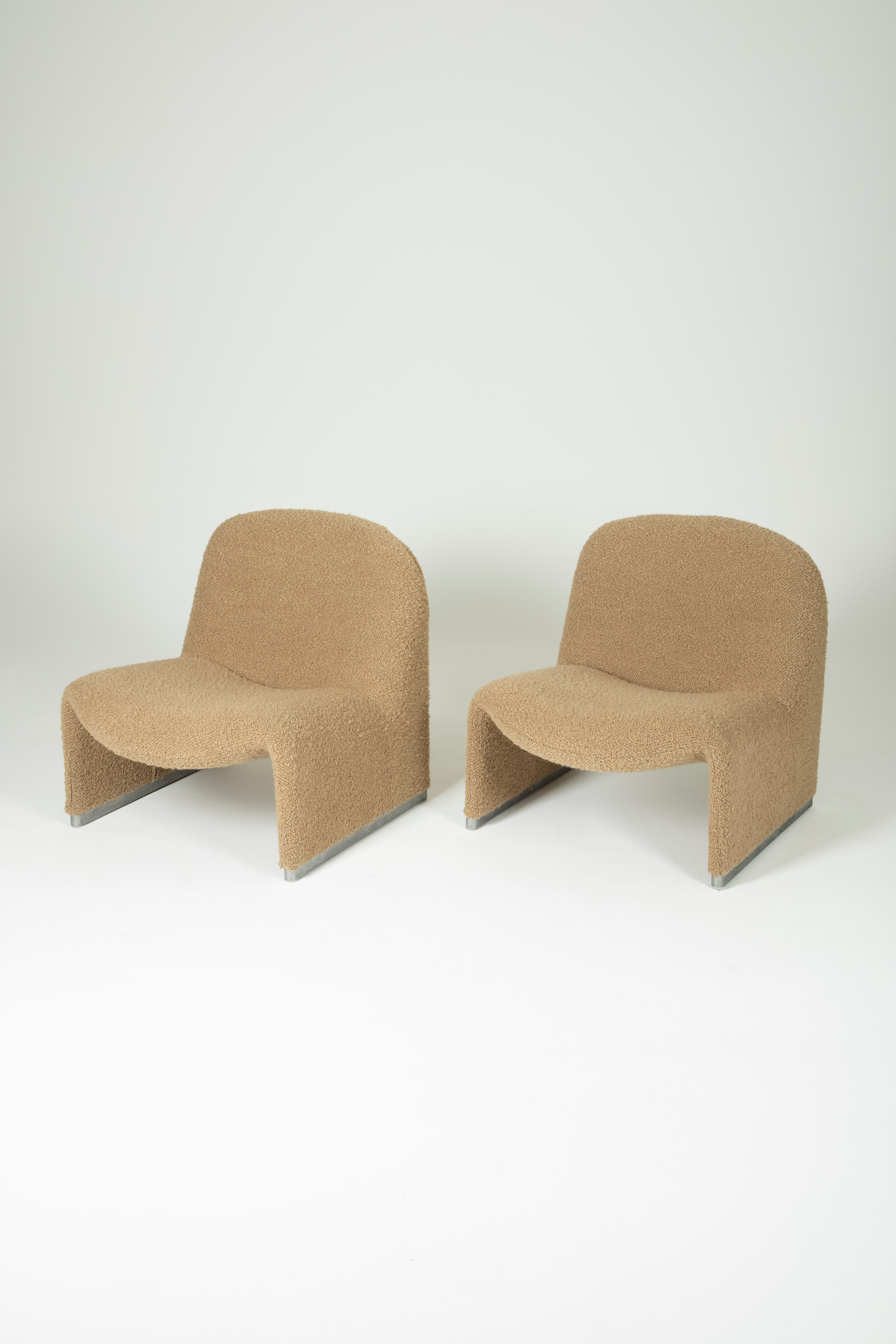 Pair of Alky armchairs by Giancarlo Piretti for Artifort 1970s