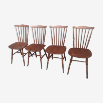 Set of 4 chairs Baumann 'minuet '.
