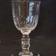 Lot 6 anciens verres a vin porto cristal, Baccarat Modèle Clermont Côtes Plates
