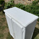 Vintage white Parisian sideboard 1970