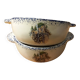 2 eared bowls in Haute Savoie earthenware