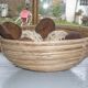 Bauhaus rattan basket from 1960