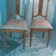 Antique Art Nouveau chairs