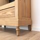 Late 19th/early 20th century solid pine dresser & wine cellar
