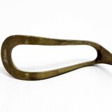 Vintage brass pipe holder