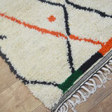 Tapis berbère coloré fait main 320 x 198 cm