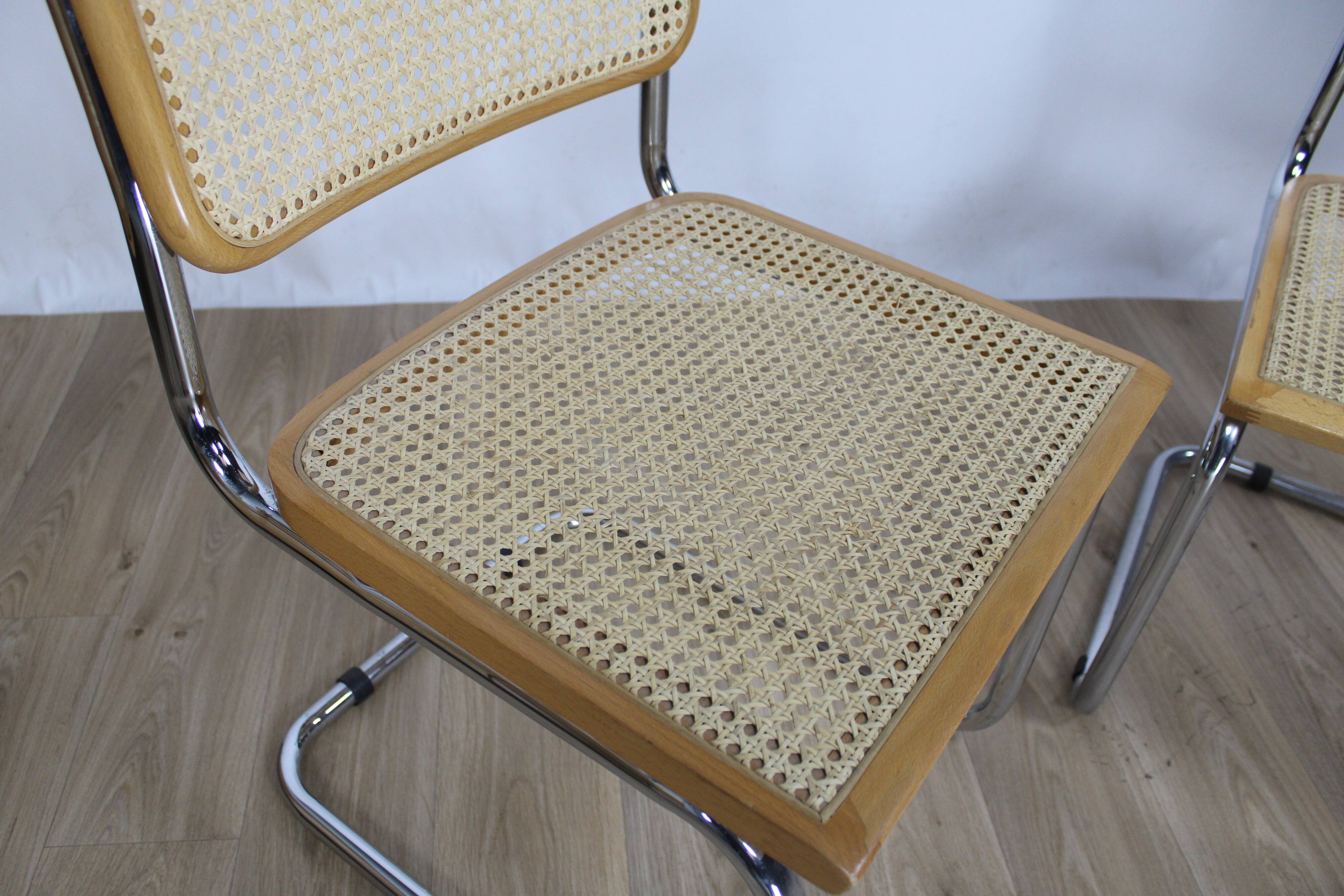 Marcel Breuer-inspired B32 chair from Italy